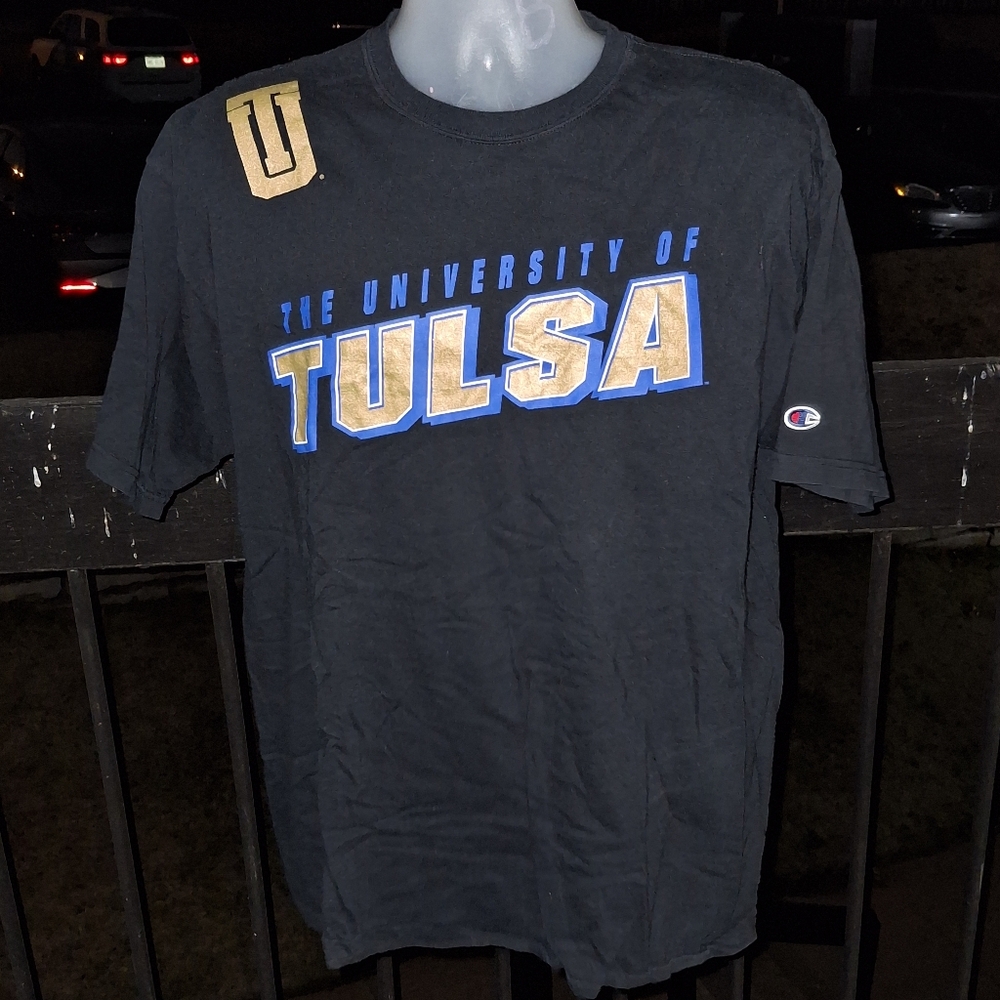 Champion University Of TULSA HURRICANES T Shirt Size XL